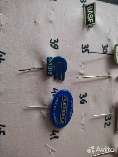 Значки фирменные торговые знаки