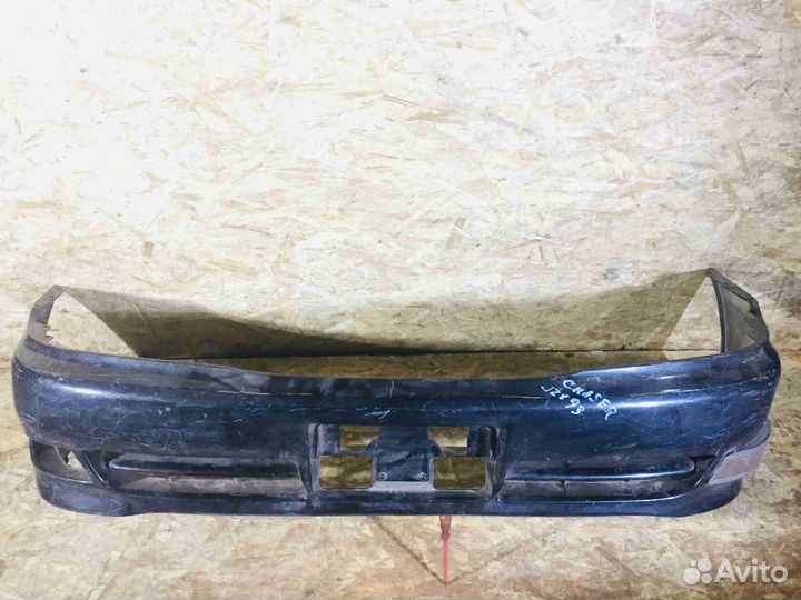 Бампер передний Рест Toyota Chaser X90 Чёрныйцарап