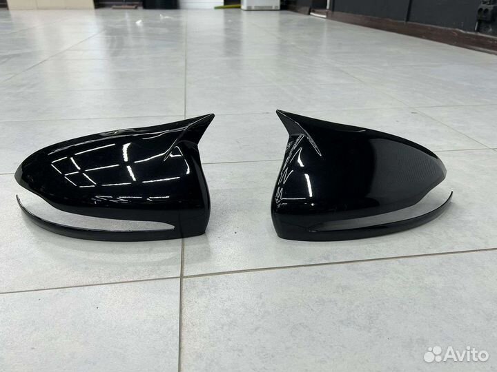 Накладки боковые зеркало мерседес 205