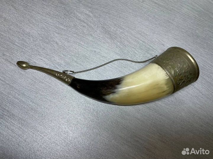 Рога натуральные декор, для вина СССР
