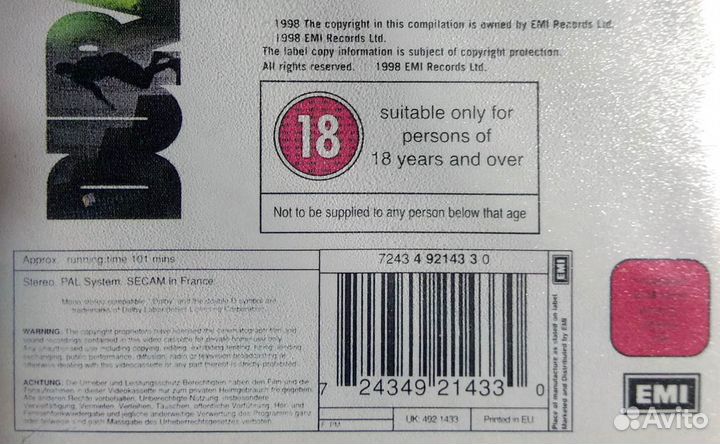 Видеокассета Duran Duran - Greatest - The videos