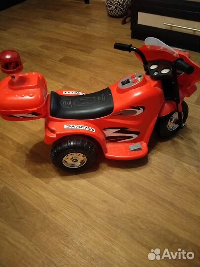 Детский мотоцикл на аккумуляторе бу