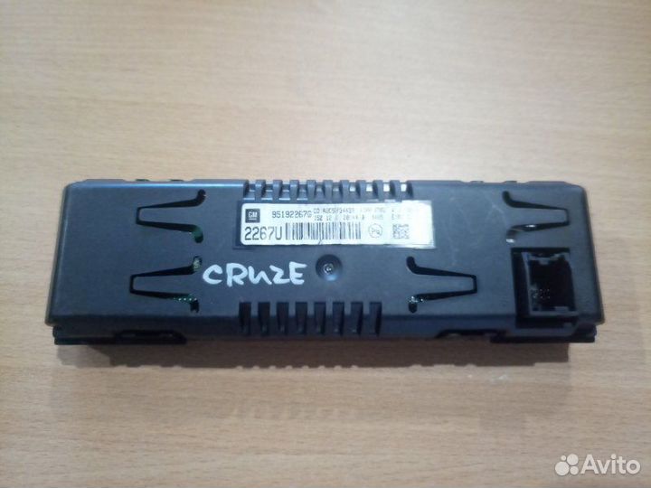 Дисплей информационный Chevrolet Cruze