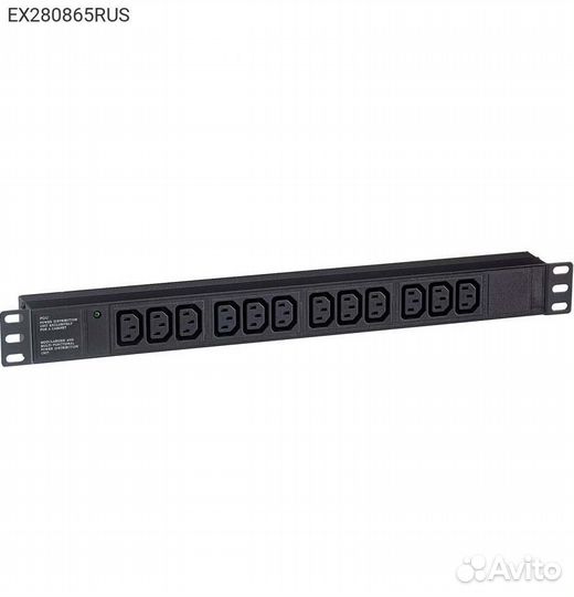 Блок розеток Exegate ServerPro PDU-19H007 Al-12C13