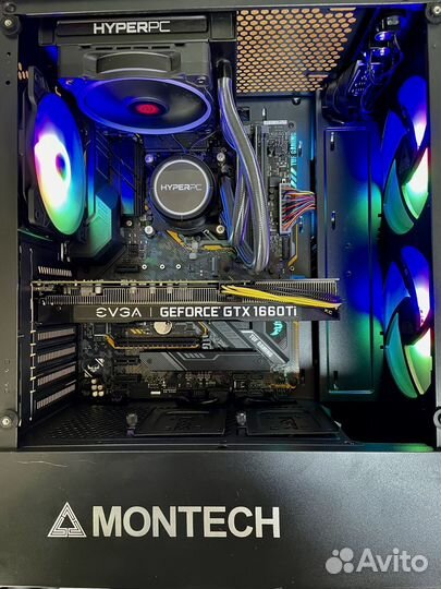 Игровой пк intel Core i5 9600K/GTX 1660Ti 6Gb