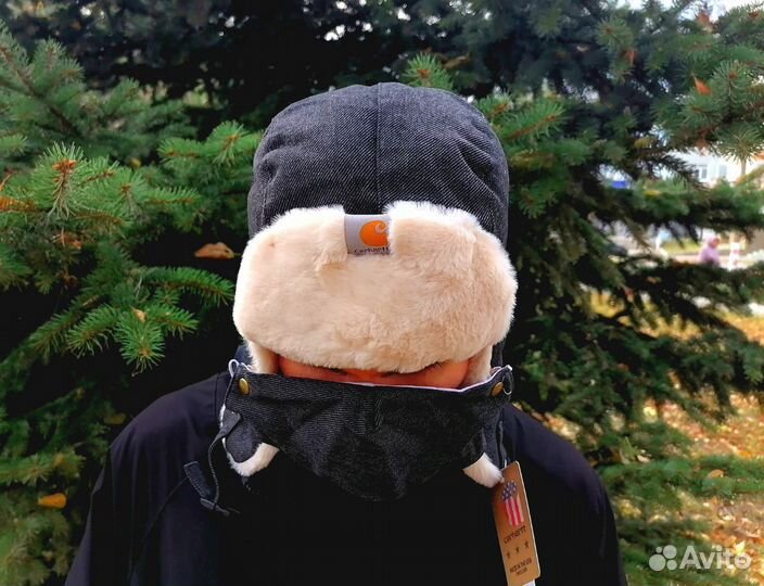Шапка ушанка Carhartt