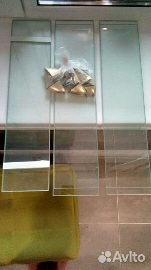 Полка настенная стеклянная