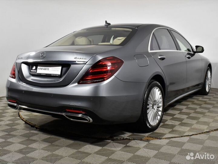 Mercedes-Benz S-класс 4.0 AT, 2017, 108 435 км