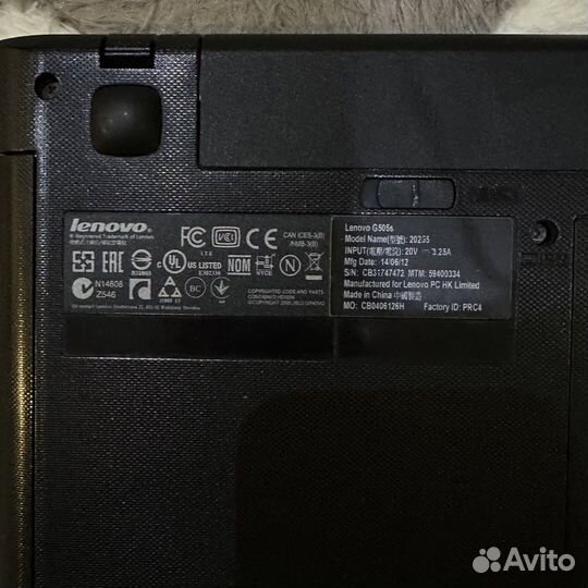 Ноутбук Lenovo g505s