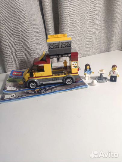 Лего 60150 фургон пиццерии