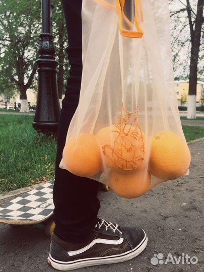 Сумка шоппер прозрачная
