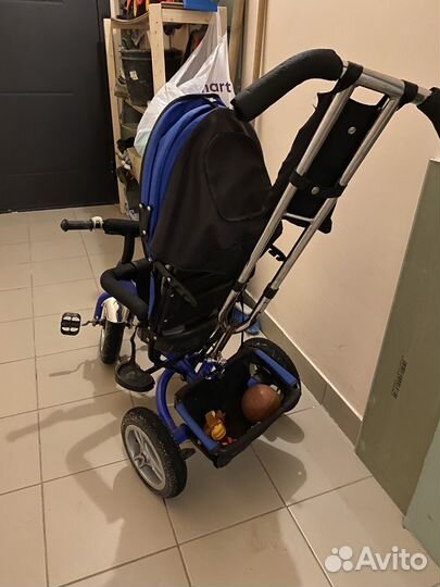 Велосипед с ручкой