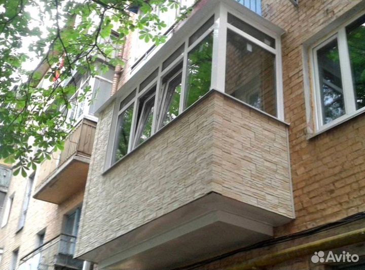 Окна на балкон