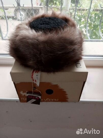 Шапка зимняя меховая женская