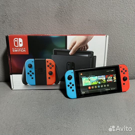 Nintendo Switch 128Gb + Игры (Прошивка)