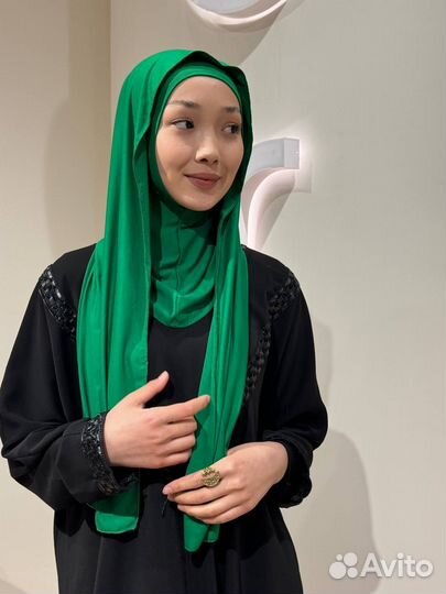 Готовый хиджаб с капюшоном