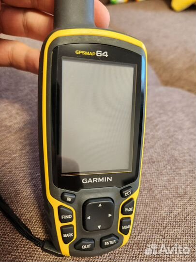 Garmin GPSmap 64 с картой глубин