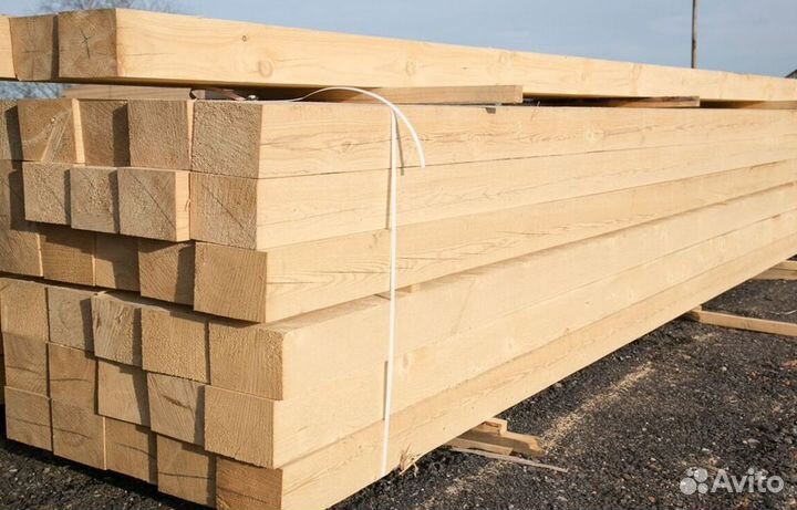 Брус обрезной 1й сорт с доставкой Опт