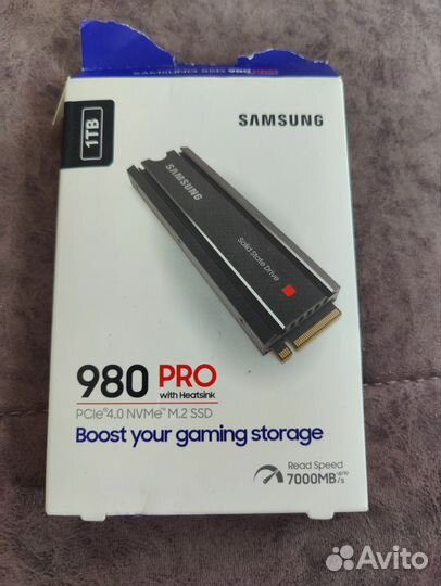 Жёсткий диск SSD Samsung 980 Pro nvme PCIe 4.0 M.2