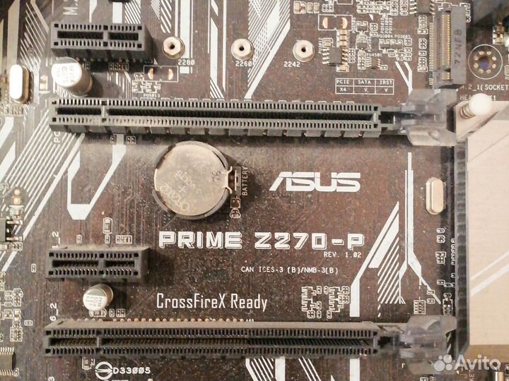 Материнская плата 1151, z270, i5 6500