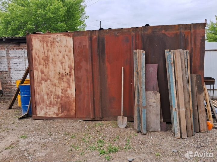 Бытовка металлическая контейнер бу