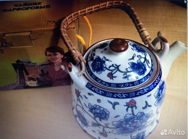 Чайник заварочный фарфор