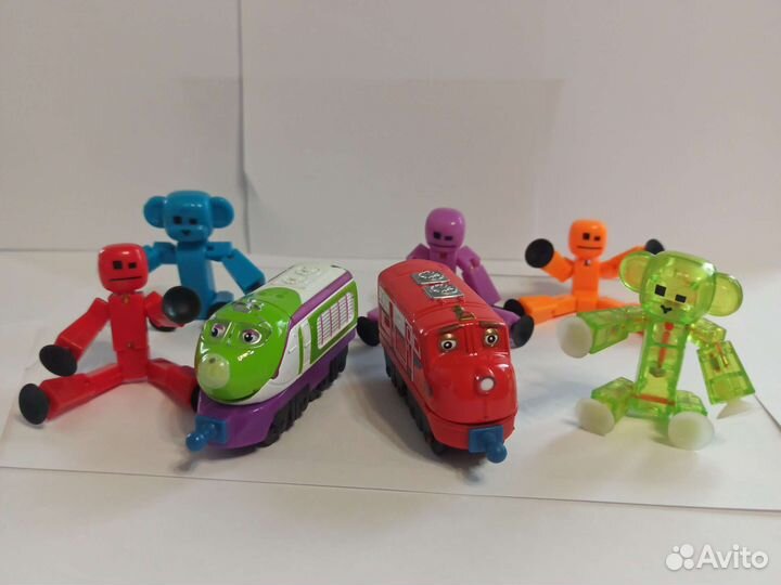 Поезда чаггингтон и стикботы