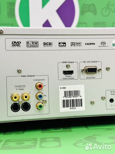 DVD-проигрыватель Parasound D200