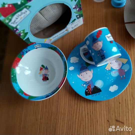 Набор детской посуды (3 предмета)