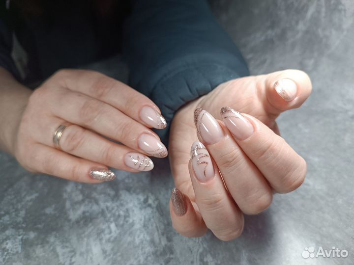 Аппаратный маникюр. Наращивание