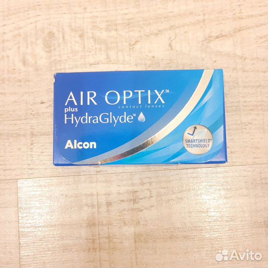 Линзы контактные -3,50 air optiх hydraGlyde
