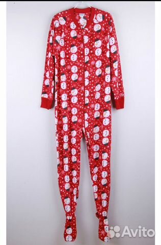 Флисовый комбинезон мужской для сна