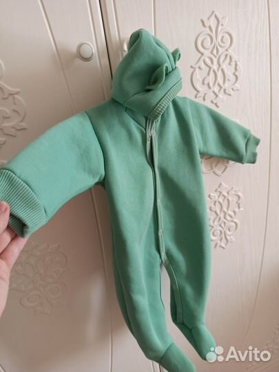 Флисовый комбинезон