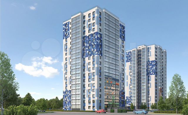 2-к. квартира, 68,4 м², 7/18 эт.