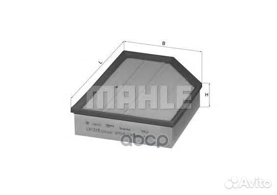 Фильтр воздушный volvo XC90 -11 V8 LX1219 Mahle