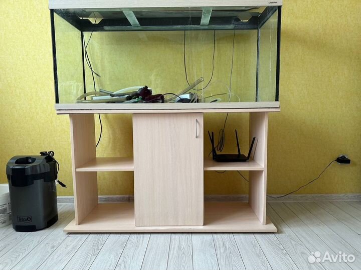 Аквариум 250 литров с тумбой
