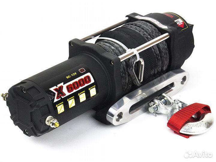 Лебедка Master Winch X6000LS синтетический трос