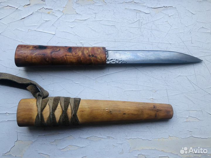 Нож якутский охотничий