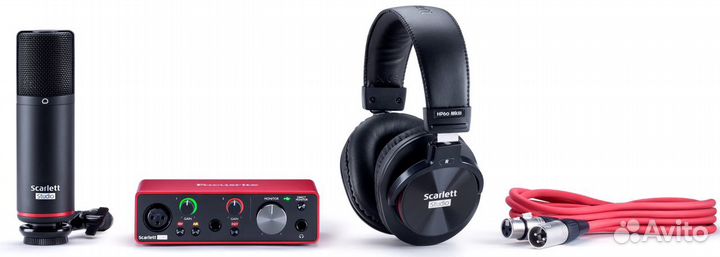 Focusrite Scarlett Solo Studio 3RD GEN комплект