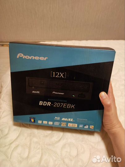 Pioneer BDR-207EBK пишущий BLU-RAY привод