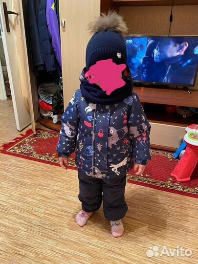 Зимний костюм для девочки