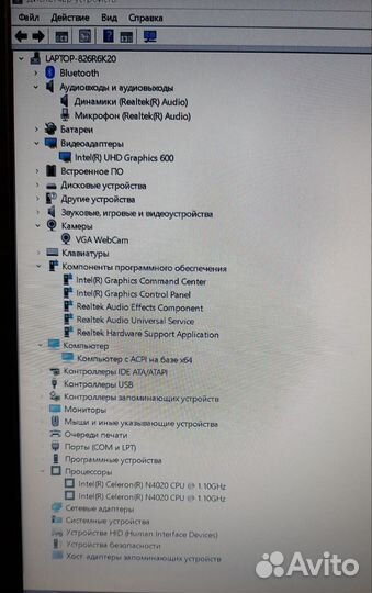 Ноутбук acer aspire 3 a315-34