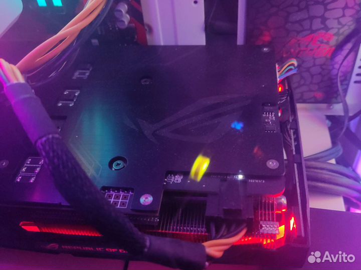 Видеокарта gtx 1060 6gb asus strix