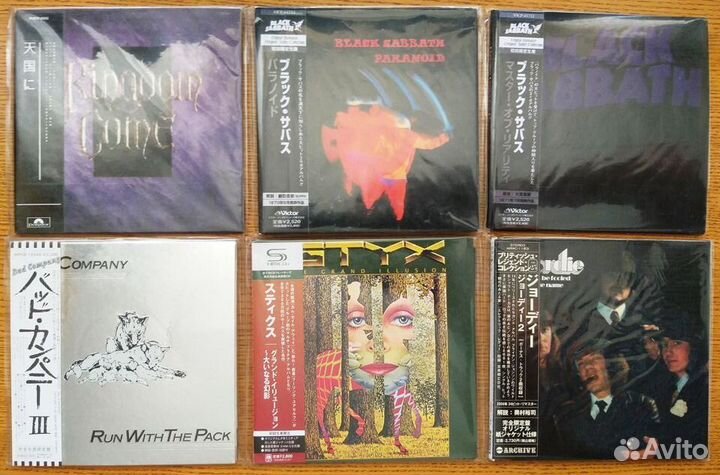 CD мини винил