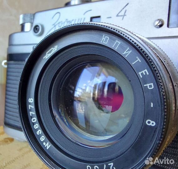Фотоаппарат Зоркий4 Юпитер8