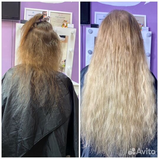 Наращивание волос