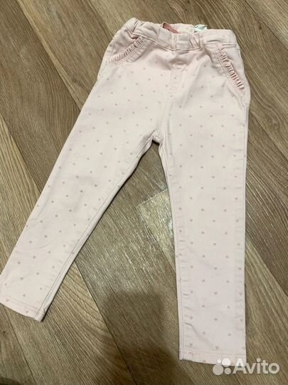Джинсы на девочку 98