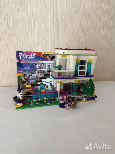 Lego friends дом поп-звезды Ливи 41135