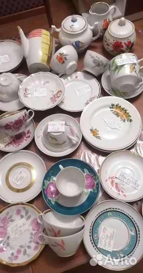 Предметы винт. сервизов