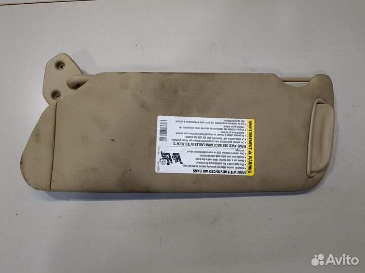 Козырек солнцезащитный Hummer H3, 2008